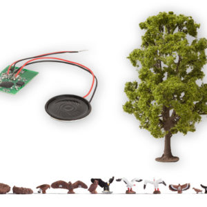 21782 Noch Baum mit Vogelzwitschern 18,5 cm hoch