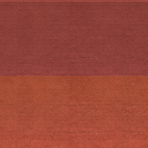 56970 Noch 3D-Kartonplatte Biberschwanz rot