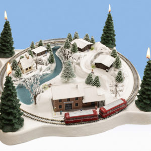 88063 Noch Adventskranz Winterzauber mit Märklin® mini-club Z Gleisen