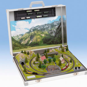 88313 Noch Modellbahnkoffer Serfaus mit Märklin® mini-club Z Gleisen