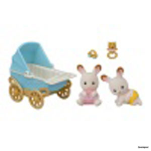 5432 Sylvanian Families tweeling chocoladekonijn