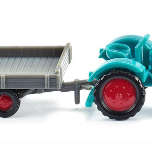 953047 Wiking Hanomag R 16 mit Anhänger - wasserblau/grau