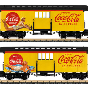 36847 LGB Gepäckwagen Coca Cola