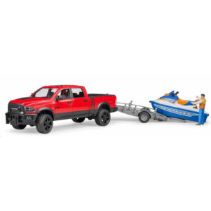2503 Bruder Ram 2500 Power Wagon mit Anhänger