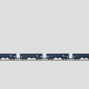 82590 Marklin Set US-stortgoedwagens.