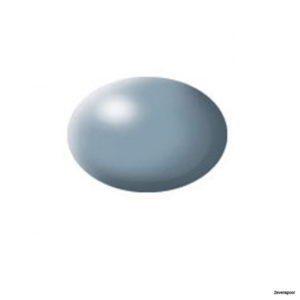 36374 Revell Aqua Color Grau, seidenmatt, 18ml, RAL 7001
