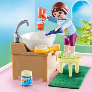 70301 Playmobil® Meisje aan wastafel