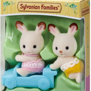 5420 Sylvanian Families tweeling chocoladekonijn