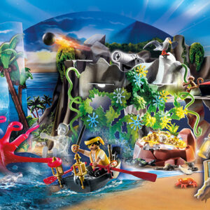 70322 Playmobil® Adventskalender 'Schattenjacht in de Piraten-inham'