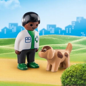 70407 Playmobil® Dierenarts met hond