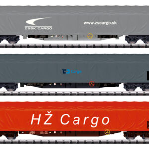 15116 Trix Schiebeplanwagen-Set Rilns CD