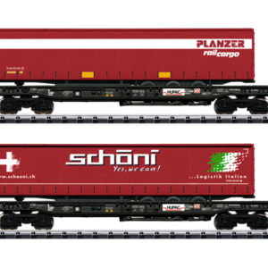 18706 Trix Taschenwagen-Set HUPAC