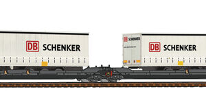 77390 Roco Doppeltwg.T3000e+Schenker