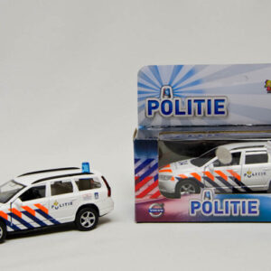 510628 Kids Globe / 2-play Politie volvo V70 met licht en geluid