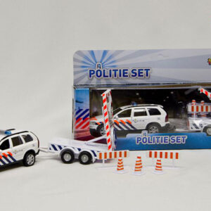 510633 Kids Globe / 2-play Politieset Volvo XC90 met licht en geluid