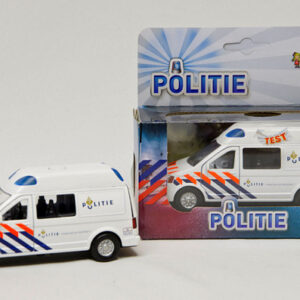 510711 Kids Globe / 2-play Politiebus met licht en geluid