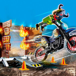 70553 Playmobil® Stuntshow Motor met vuurmuur