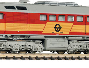 725291 Fleischmann Diesellok M62, orange, gelb, D