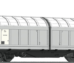 826250 Fleischmann Schiebewandw. AAE, grau