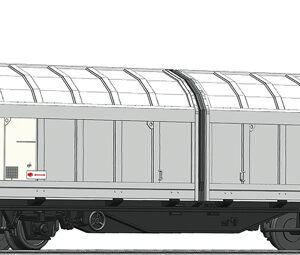 826251 Fleischmann Schiebewandw. CD-Cargo