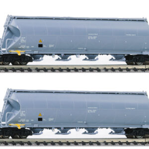 849006 Fleischmann 2-tlg.Staubsilow. DR grau