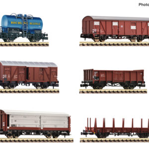 880906 Fleischmann 6-tlg. Set Güterwagen DB