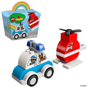 10957 LEGO® Fire Helicopter & Police Car