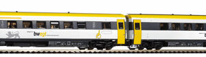 52007 Piko Dieseltriebwagen BR 612 bwegt VI + DSS 8pol.