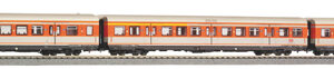 58226 Piko 3er Set S-Bahn Wagen orange-grau DB AG V