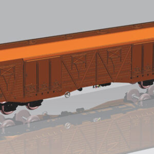 58232 Piko 2er Set ged. Güterwagen 401Ka Gags-t + 401Ka Gas PKP Ep.V