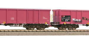 58393 Piko 2er Set Eaos SBB, ein Wg. mit Graffiti VI