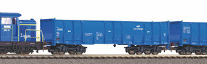 97937 Piko S-Set PKP SM42 mit 2 off. Güterwagen PKP Cargo A-Gleis & B VI