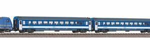97938 Piko S-Set MAV BR 185 mit 3 Personenwagen A-Gleis & B VI