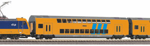 97939 Piko S-Set E-Lok Personenzug mit 2 Doppelstocksitzwagen NS A-Gleis & B V