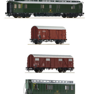 76036 Roco 4er Set Postzug DB