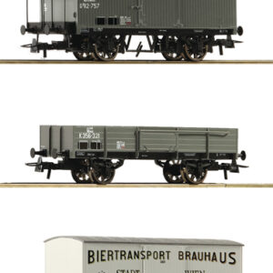 76037 Roco 3er Set Güterzug kkStB