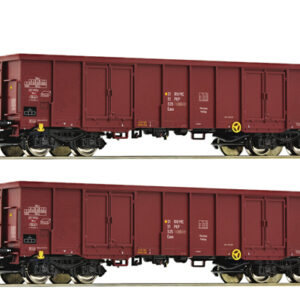 76038 Roco 2er Set Eaos PKP braun