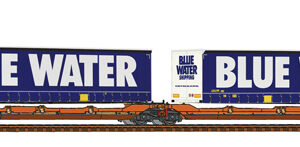 77387 Roco Doppeltwg.T3000e+Bluewater
