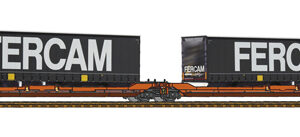 77394 Roco Doppeltwg.T3000e+Fercam