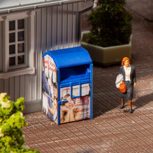 180992 Faller Altkleidercontainer, blau