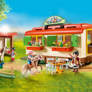 70510 Playmobil® Pony Shelter with Mobile Home