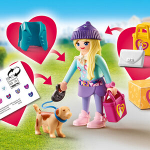 70595 Playmobil® Modemeisje met hond