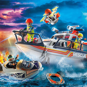 70140 Playmobil® Brandbestrijdingsmissie met reddingscruiser
