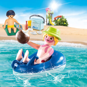 70112 Playmobil® Badgast met zwembanden