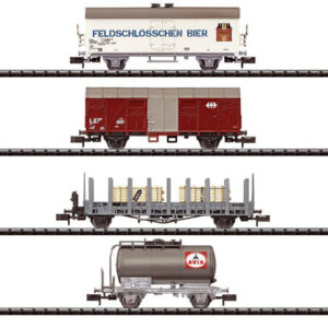 15644-10 Trix 6 freight cars based on each of the following prototypes: