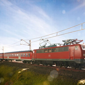 16111 Trix German Railroad, Inc. (DB AG) class 111 electric locomotive.