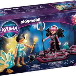 70803 Playmobil® Crystal Fairy en Bat Fairy met totemdieren