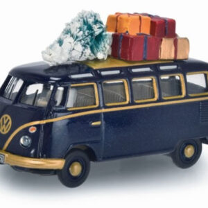 452663900 Schuco MHI Weihnachtsmodell VW T1 Samba blau/gold