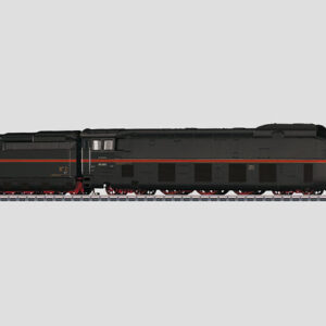 37051 Marklin Stroomlijn-stoomlocomotief met getrokken tender