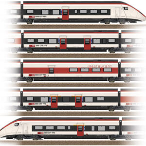 43463 Marklin Ergänzungsset 3 zu Giruno SBB